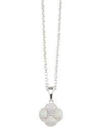 Von Treskow - Czelline Opal Clover Belcher Necklace - Lyst