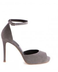 The 5Th Element - Suede Platform Barbie Sandal - Lyst