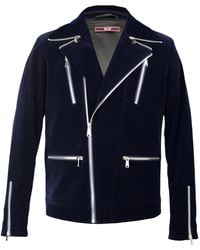 DAVID WEJ - Washington Corduroy Biker Jacket - Lyst