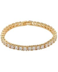 Miss Cecilia - Lumi Classic Tennis Chain Bracelet - Lyst