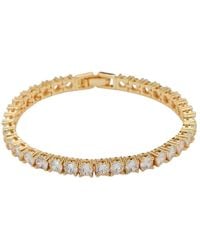 Miss Cecilia - Lumi Classic Tennis Chain Bracelet - Lyst