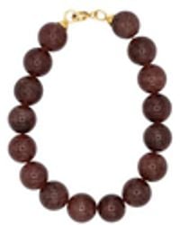 LABRO - Strawberry Quartz Bracelet - Lyst