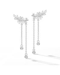 Yieon - Daisy Fine Filigree Tassel Earrings - Lyst