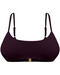 Mihara - Gia Crop Bikini Top - Lyst