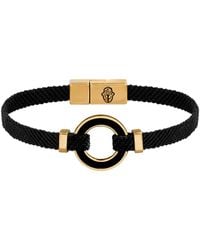 Karma and Luck - Constant Protection Onyx Karma Circle String Bracelet - Lyst