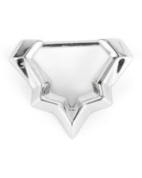 Kasun Septum Ring Hinged – Silver - Metallic