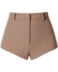 AGGI by HALEWSKI - Neutrals Cori Classic Micro Shorts - Lyst
