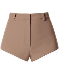 AGGI - Neutrals Cori Classic Micro Shorts - Lyst