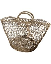 OhSun - Neutrals Rara Skeleton Beach Tote - Lyst
