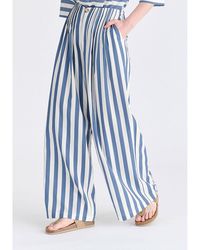 Paisie - Front Pleats Detail Wide Leg Trousers - Lyst