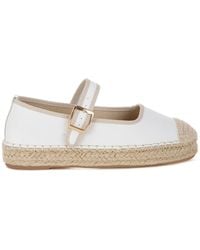 Rag & Co - Ostac Genuine Leather Mary Jane Espradrilles - Lyst