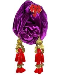 Julia Clancey - Plum & Ruby Nellita Dream Turban - Lyst