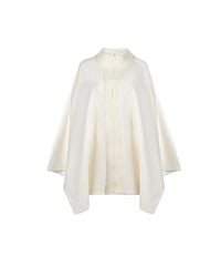 House of Laines London - Neutrals Laines Couture Wool Blend Zip Cape - Lyst