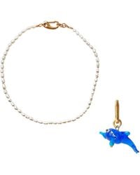 Smilla Brav - Pearl Necklace Flipper Charm Set - Lyst