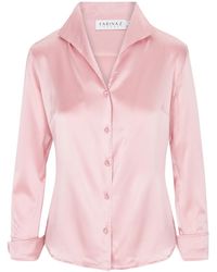 Farinaz - Soft Collared Blouse - Lyst