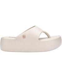 Melissa - Neutrals Free Platform Thong - Lyst