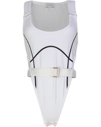 Circular Path - High Cut Bodysuit - Lyst