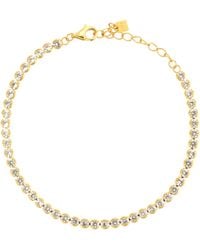 Nazzar - Dainty Bezel Tennis Bracelet - Lyst