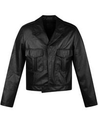 Zasta Studio - Enticer Uniform Leather Jacket - Lyst
