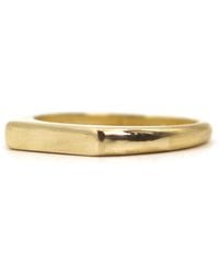 VicStoneNYC Fine Jewelry - Harmony Bar Signet Ring - Lyst