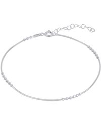 Spero London - Six Beads Sterling Bracelet - Lyst