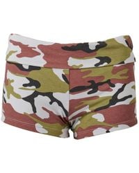 Love and Nostalgia - Love Is A Battlefield Bum-Bum Short - Lyst
