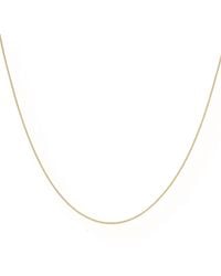 Divine Aria - The Marie Thin Classic Snake Chain Necklace Tarnish Free - Lyst