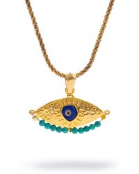Ebru Jewelry - Spiritual Aura Evil Eye Necklace - Lyst