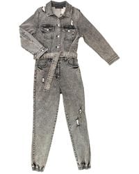 Circular Path - Jean Jacket Jumpsuit - Lyst