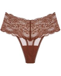 Journelle - Victoire Tous Les Jour Thong Cannelle - Lyst