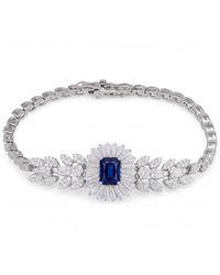 LÁTELITA London - Countess Gemstone Bracelet Sapphire - Lyst