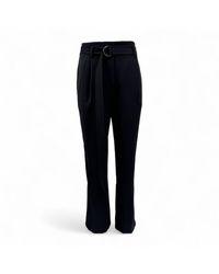 Monzlapur New York - Crepe High-Waisted Pant - Lyst