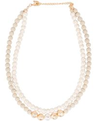 Saachi - Beaded Layered And Necklace - Lyst
