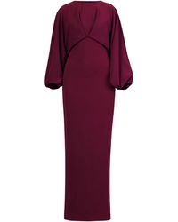 Meem Label - Taylor Plum Maxi - Lyst
