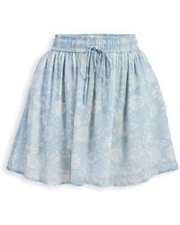 REISTOR - Drawstring Short Skirt - Lyst