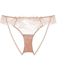 Journelle - Neutrals Isabel Ouvert Amande - Lyst
