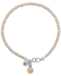 Nellou Jewellery - Linear November Birthstone Bracelet Citrine Sterling - Lyst