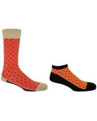 Peper Harow - Made in England - Pin Polka Luxury Crew & Trainer Socks Bundle - Lyst