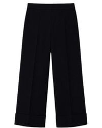 Conquista - Culottes With Turn Up - Lyst