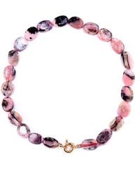 Mineralgems•Studio - Striped Opal Necklace - Lyst