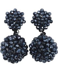 Fairchild Baldwin - Orb Earrings Anthracite - Lyst