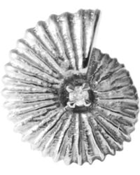 Lee Renee - Ammonite Diamond Lapel Pin – - Lyst