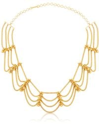 Meraki by Rashmi Bajaj - Nur Plated Rhythm Layered Necklace - Lyst