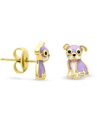 Cloud Haven - Bulldog Stud Earrings - Lyst