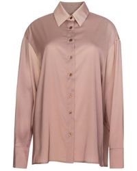 Circular Path - Long Sleeve Oversized Shirt - Lyst