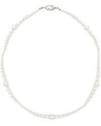 Miss Cecilia - Millie Classic Pearl Necklace - Lyst