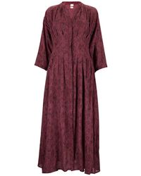 Em & Shi - Berry Pleats Dress - Lyst