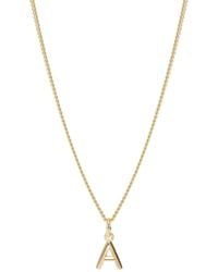 Muru - Little Love Letter Necklace - Lyst