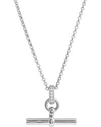 Hye Jane Jewelry - Juliette T Bar Necklace - Lyst