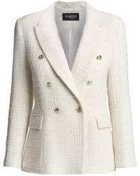 Rumour London - Cambon Wool-Blend Boucle Tweed Blazer - Lyst